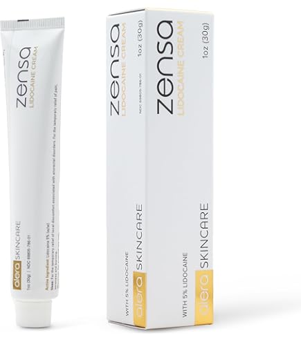 Amazon.com: Zensa Numbing Cream 5% Lidocaine – Maximum Strength
