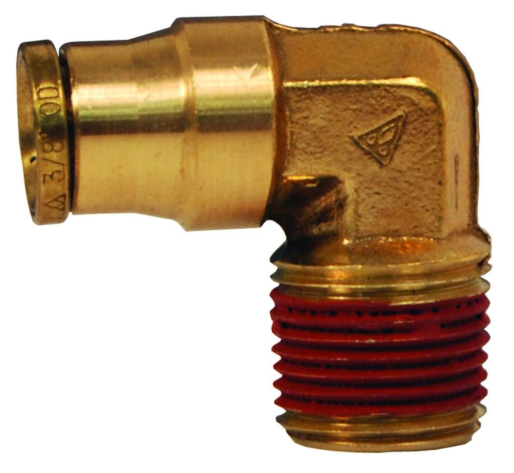 Dixon 6912X8 Forged Brass Push-In Male Elbow