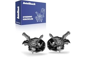 AUTO SHACK AutoShack Front Steering Knuckles & Wheel Bearing Hub Assembly Replacement for 2012 Honda Civic 1.5L 1.8L FWD 2-PC