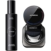 CARSLAN 1.0 Soft Focus Setting Powder + Black Magnet Setting Spray, All Day Longlasting Makeup Set