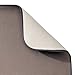InterDesign iDry Mini Absorbent Kitchen Countertop Dish Drying Mat - Mocha/Ivory