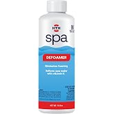 HTH Spa 86116, Defoamer, 16 oz | Spa &amp; Hot Tub Chemical Eliminates Foaming; Softens Water; Compatible with all spas