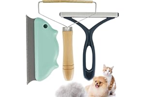 GODSUER Pet Hair Remover 3 Pack, Eradicate Cleaning Pro Pet Hair Remover, Portable Reusable Pet Cat Dog Hair Remover for Couch, Commercial Lint Removers Tool Protect Furniture Carpet Foot Mats