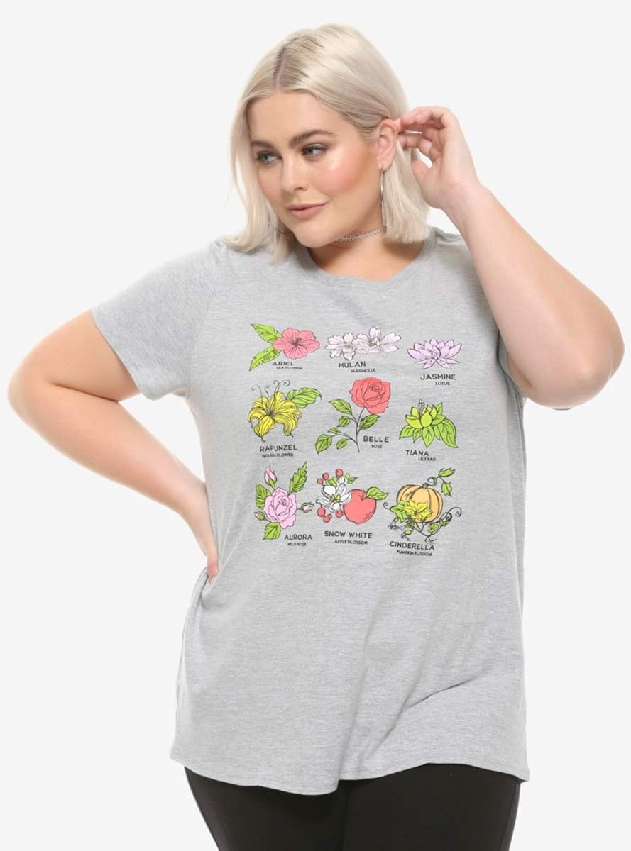 plus size disney princess shirts