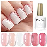 Double Rhythm Gel Nail Polish Set of 6 Colors Baby