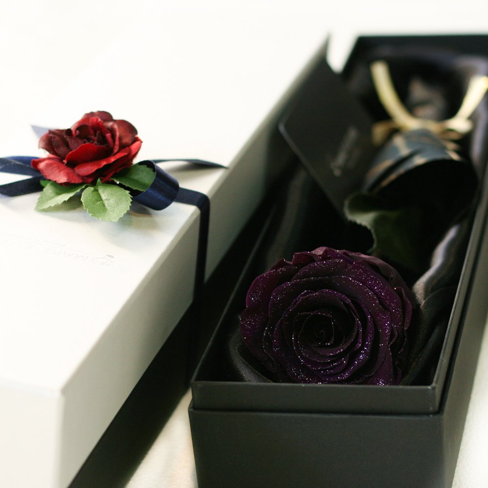 激安の Makefuture D 一輪の薔薇 プリザーブドフラワー ダイヤモンドローズ ロイヤルパープル B01n6uu5gc ロイヤルパープル ロイヤルパープル 正規品 Www Epicerielideal Com