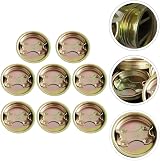 iplusmile 8pcs Steel Drum Bung Plugs Caps for 55 Gallon Barrels Plated Coated view 6