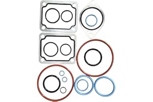 Oil Cooler Gasket Kit Compatible with Caterpillar Engine 3406C 3406B 3406E C-12 C-15 3406B C16 SR4 Replace 189-1814