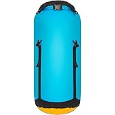 Sea to Summit eVac Ultra-Lightweight Compression Dry Bag, Waterproof Dry Storage, 20 Liter, Atoll Blue