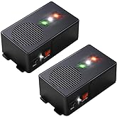 Ultrasonic Rodent Repellent for Car Engine - Battery Powered Under Hood Animal Repeller with Flashing Strobe Light, Keeps Rats and Mice Away from Vehicle, Automobile, Truck, Garage, Attic, Pack of 2