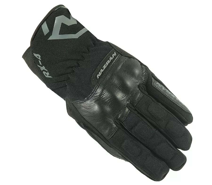 Nazran RX-4 Motorradhandschuhe wasserdichte Schwarz XL