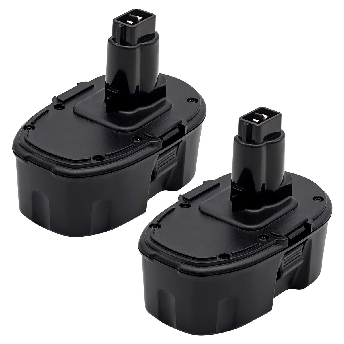 SupeRakita 18V Replacement Battery for DeWALT: 18 Volt 5.0Ah XRP DC9096 Ni-Mh Batteries Compatible with DC9098 DC9099 DW9095 DW9096 DW9098 Cordless Power Tools 2 Packs