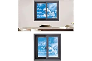 Basement Window 12" 16" 20" 26" 28" 30" 32" 36" 40" Bathroom Window Replacement with Screen Sliding Window for Mobile Home Sh