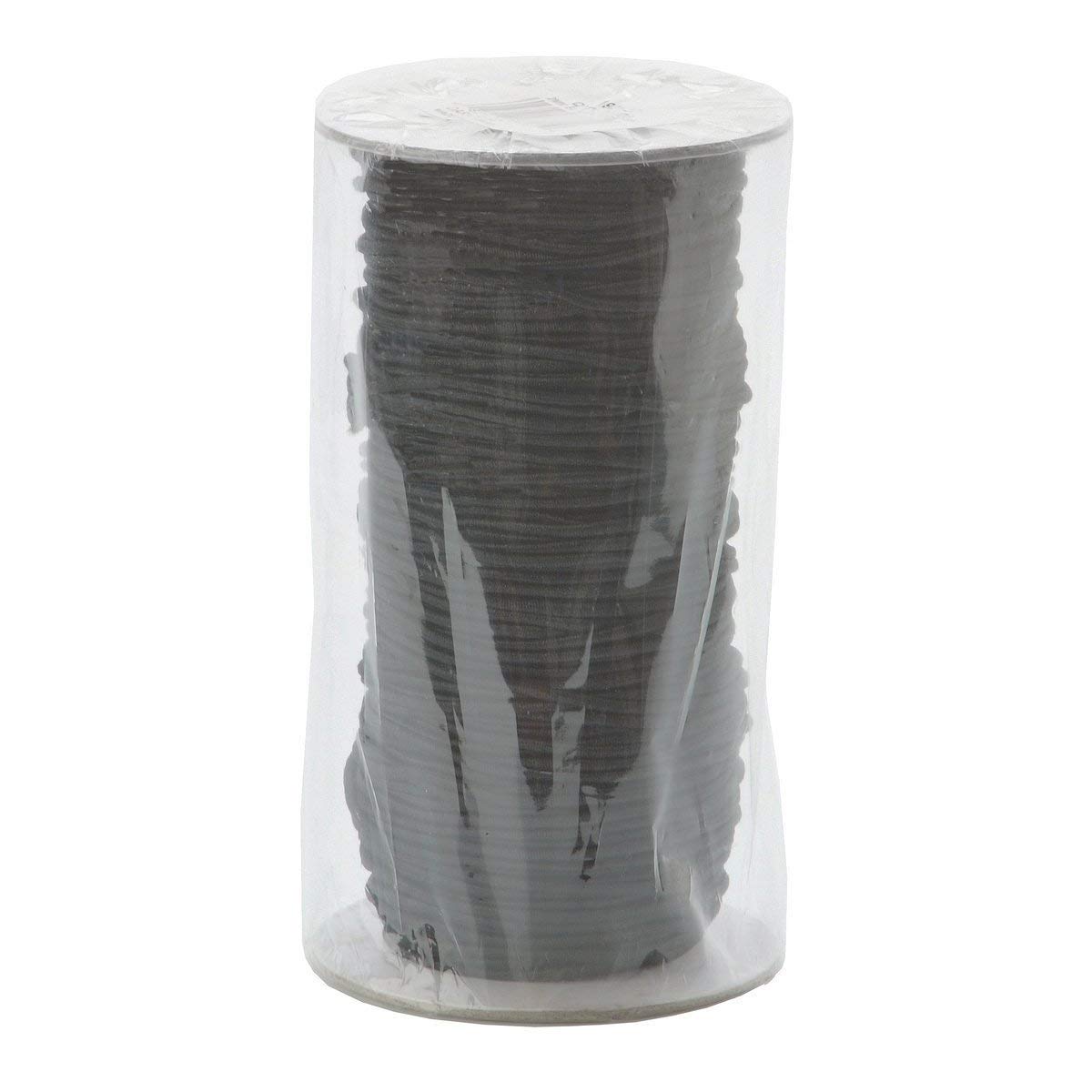 WedDecor 2MM 1M Round Elastic Cord, for Sewing Mask Elastic Band, 1 Metre DIY Soft Braided Sewing Elastic Rope, DIY Clothes Making Sewing & Knitting, Arts & Crafts, Black Elastic Cord