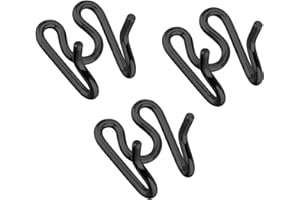 HERM SPRENGER Herm. Sprenger Additional Prong Links for Ultra-Plus Prong Dog Training Collar, Anti Pull Training Pinch Collar - Set of 3 (Stainless Steel Black, 3.0 mm - Short Version)