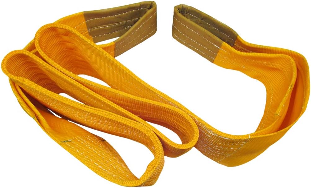 15T 8M Duplex  Sling 300MM Orange Strap Hoist Lifting Strop