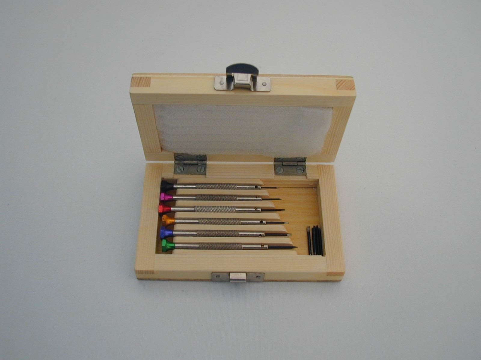 Watchmaker's Screwdriver Set of 6 in Wooden Box C