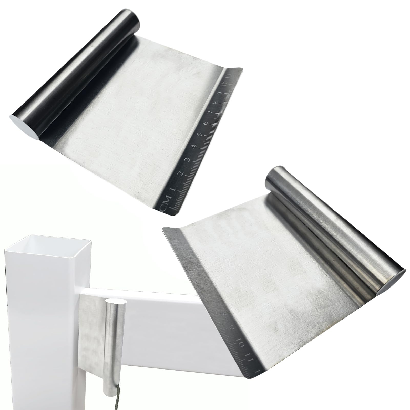 Photo 1 of Vinyl Fence Rails for Quick Removal and Replacement Removal Tool for Vinyl Fence at 5-1/2" Above Tab Removal Tool Fence Rail Remover