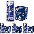 Red Bull Blue Edition Energy Drink, Blueberry, with 80mg Caffeine plus Taurine & B Vitamins, 8.4 Fl Oz, Pack of 16 Cans