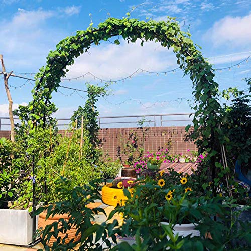 YYQ SHOP Gartenbogen Rosenbogen Gartendeko Rankhilfe Pergola Hochzeitsbogen Rankbogen Rankgitter Metall Rostfrei,für… – Bild 4