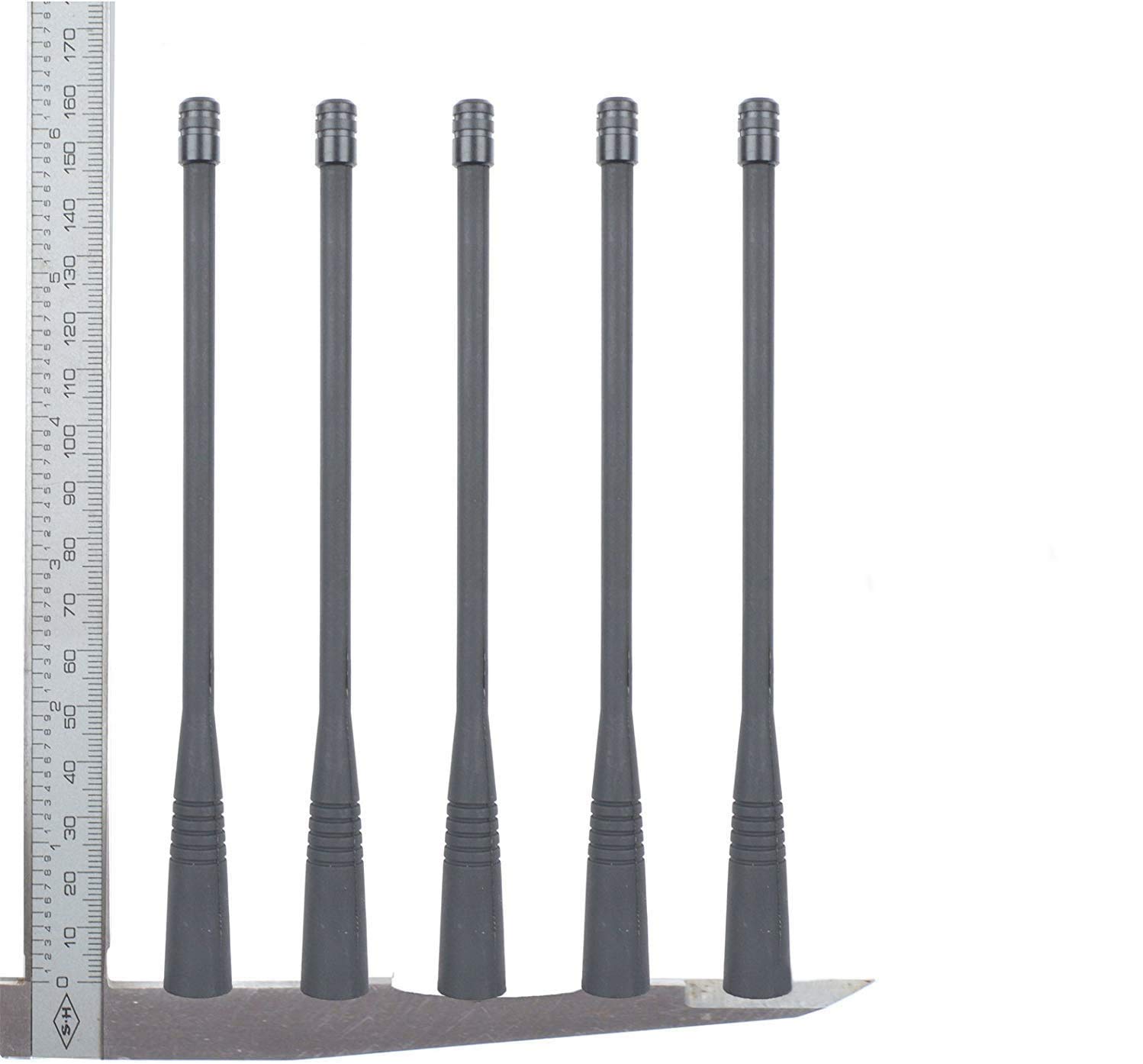 Lot5 6.2 Inch UHF Whip Antenna for Vertex Standard VX241 VX261 VX264 EVX261 VX821 VX824 VX829 VX921 VX924 VX929 Portable Handheld Radio