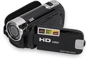 DPOFIRS 1080P FHD Vlogging Camcorder with 16X Zoom and 2.7" LCD Screen, Kids Video Camera Recorder for , 16MP Photo Resolution