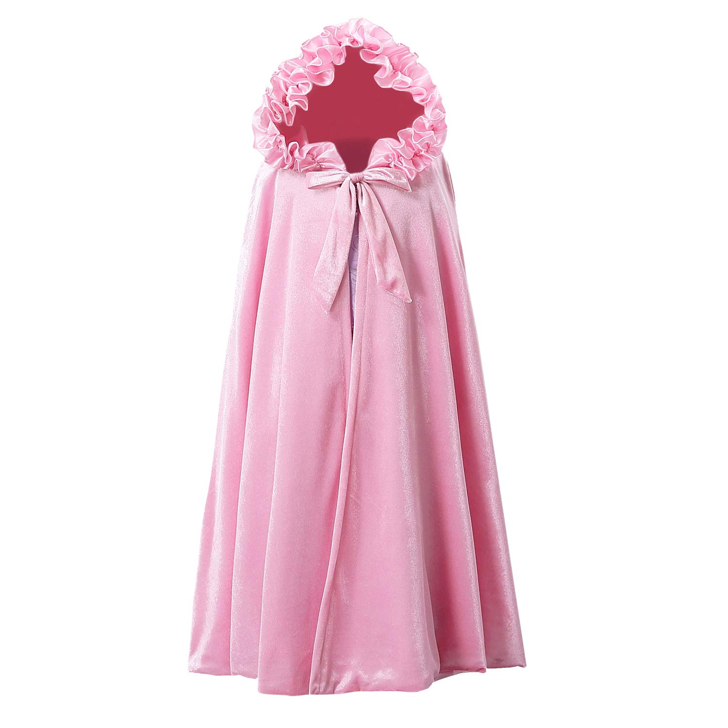 Buy Newland Princess Cape, Princess Hooded Long Cape Cloak Costumes for Girls Dress Up 312