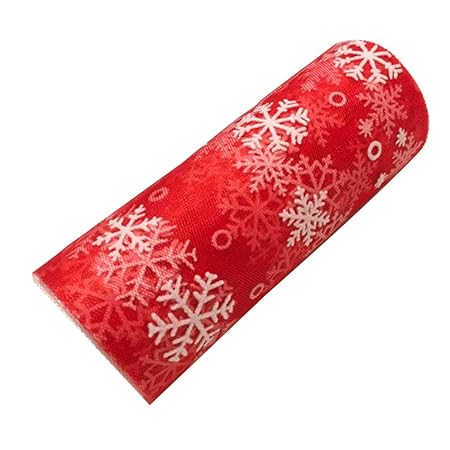 Heallily 10 Metri Di Nastro Di Tulle Fiocco Di Neve Di