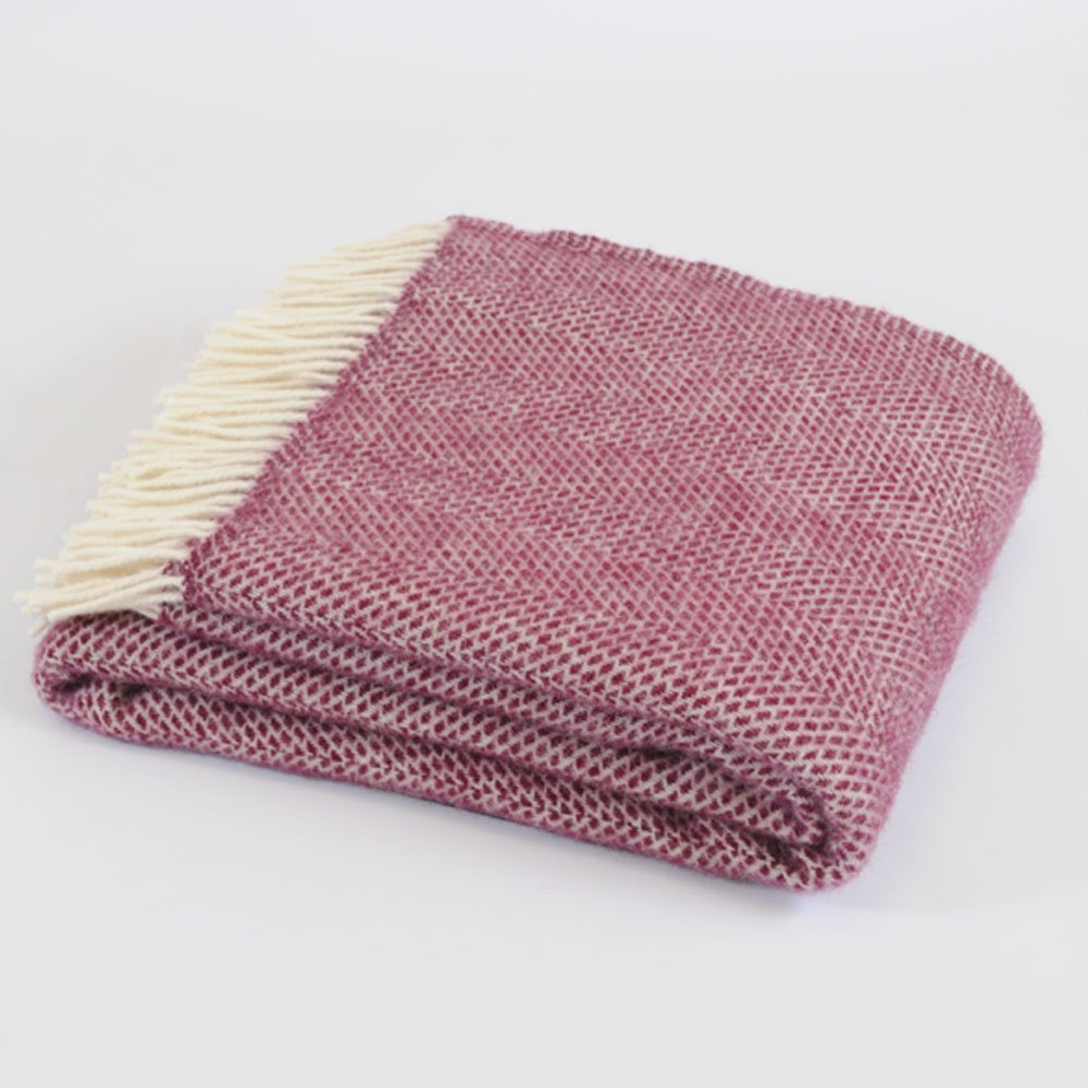 Tweedmill Textiles 100 Pure New Wool Sofa Bed Throw Blanket 130 X