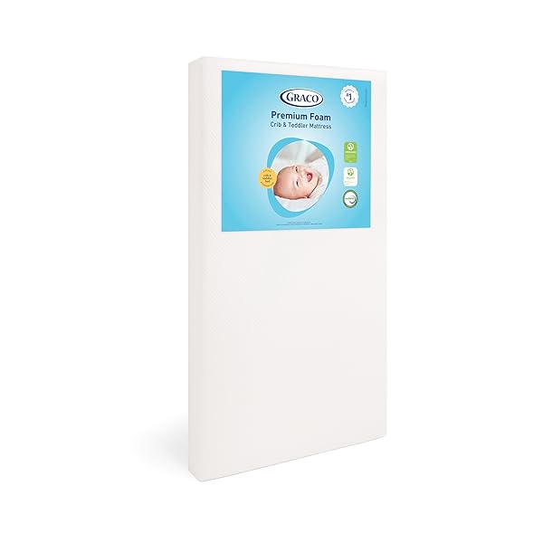 GRACO PREMIUM CRIB & TODDLER MATTRESS – GREENGUARD...
