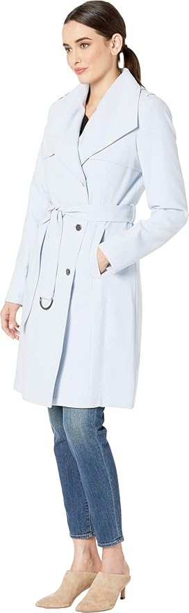 Calvin Klein 卡尔文克莱因 CK 女式风衣 S码3.3折.23 海淘转运到手约¥426