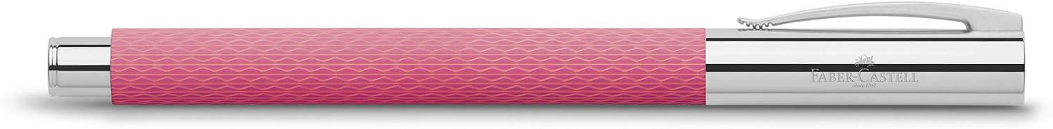 Faber-Castell Ambition OpArt M Fountain Pen - Pink Sunset - Image 4