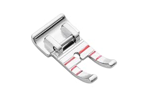 TISEKER 1/4 inch Quilting Piecing Presser Foot - for All Low Shank Snap-On Singer, Brother, Babylock, Janome, Kenmore, White, Juki, Simplicity, Elna Sewing Machines 321417008, 3708-1. ALT : 2500267