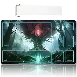 Premium Stitched MTG Playmat with Zones and