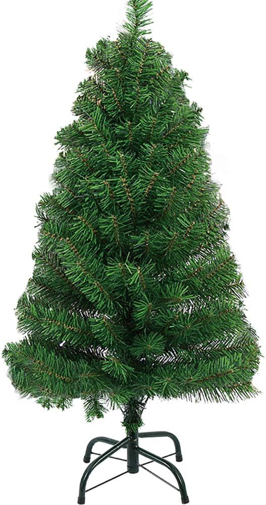 5ft Christmas Tree 413 Tips Artificial Tree Pine Cones Berry with Metal Stand Xmas Decoration (5ft)