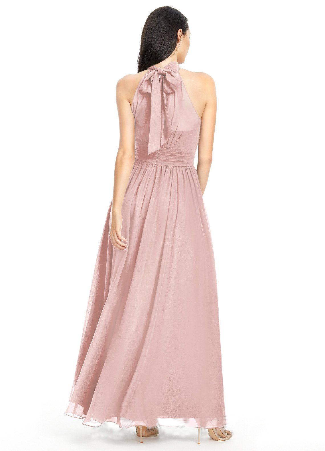 halter neck occasion dress