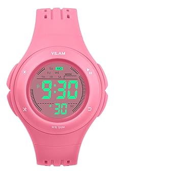Kids Watch Waterproof Children Electronic Watch - Lighting Watch 50M Waterproof for Outdoor Sports,LED Digital...