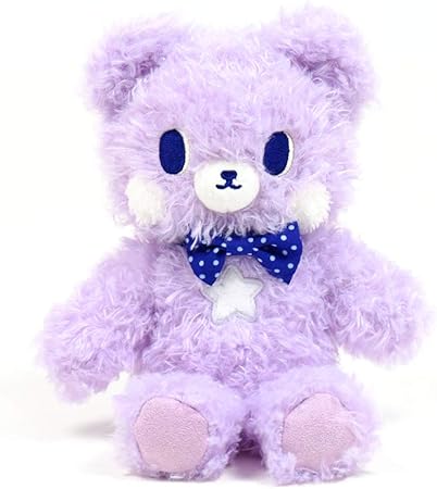 Amazon マザーガーデン くまのロゼット もこもこ マスコット ぬいぐるみ 22cm パープル うさももドールｓサイズの服着用可 Rosette Bear 人形 ドール おもちゃ