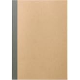 MUJI 82914092 Notebook, 0.2 inches (6 mm), B6, Beige, 100 Sheets