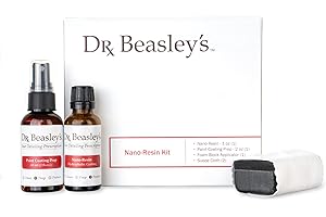 Dr. Beasley's - PK-19 Nano Resin Kit - Semi Permanent Ceramic Coating System, Resists Etching and UV Damage, Protects Paint for 2-3 Years