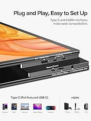 EPORMOT Portable Monitor 21.5 inch 120hz for
