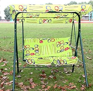 Adultos al aire libre Swing para colgar silla de hierro forjado jardín