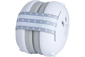 GXMRHWY Head Mounted Baby Noise Reduction Earmuffs for Babies 0-36 Months, 360° All-round Sound Insulation Protection
