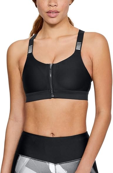 under armour women's vanish high zip sports bra