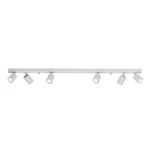 Design Ceiling Light Spotlight Bar 6 Bulb For 6x Gu10 Maximum 35 W