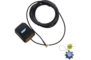 HQRP MCX Extension External GPS Antenna for Garmin Nuvi 750 (010-00657-20 ) / Garmin Nuvi 760 GPS Navigator (010-00657-10 ) /