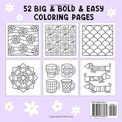 Comfy Patterns: Coloring Book for Adults and