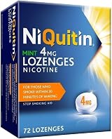 NiQuitin 4mg Nicotine Lozenges Mint 72 Lozenges Craving Relief view 1