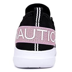 Nautica Kids Girls Lace-Up Fashion Sneaker Athletic