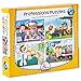 Puzzle Games For Toddlers Set Of 4 Puzzles For Ages 3 + Years Old an Increasing Difficulty Level - Professions Kids Activity Books